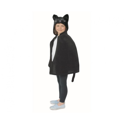 Detský plášť Čierna mačička veľkosť UNI