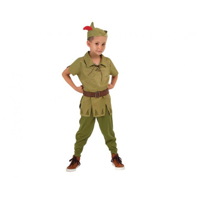 Detský kostým Lesný hrdina (Peter Pan) veľkosť 110/120