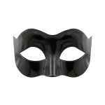 Škraboška lesklá čierna