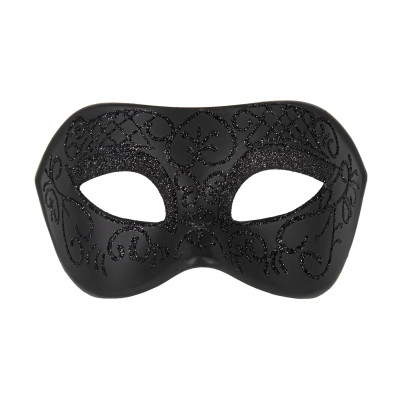 copy of Škraboška matná čierna