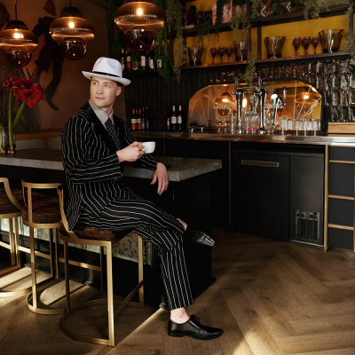 Kostým Gangster / mafiánsky boss veľkosť M/L