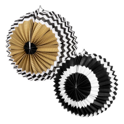 Sada 2 papierových lampiónov „Party Time“