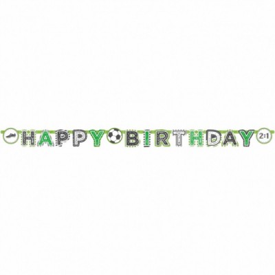 Baner Happy B-day football