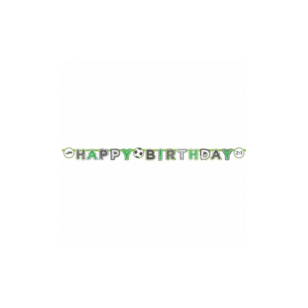 Baner Happy B-day football Baner Happy B-day football