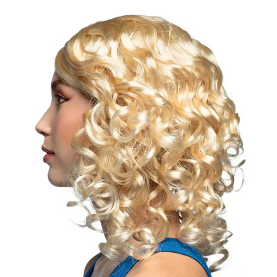 Elegantná blond párty parochňa