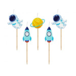 Sviečky Vesmír 5 ks