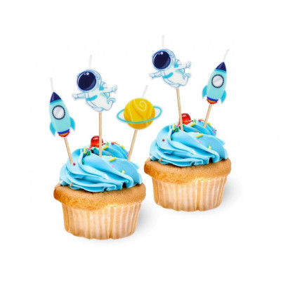 Sviečky Vesmír 5 ks