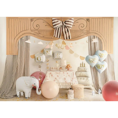 Fóliový balón “Srdce ONE” – 45 cm (svetlomodrý)