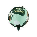 Fóliový balón Happy Birthday „Brontosaurus“ 35 cm