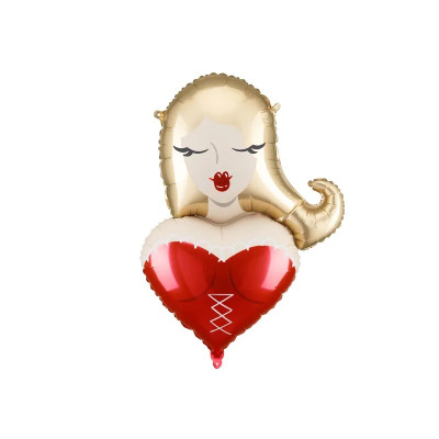 Fóliový balón „Dievča“ – 57 × 74,5 cm