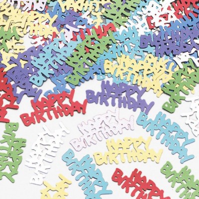 Konfety Happy Birthday mix farieb