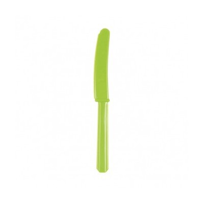 Plastový príbor nožík zelená kiwi