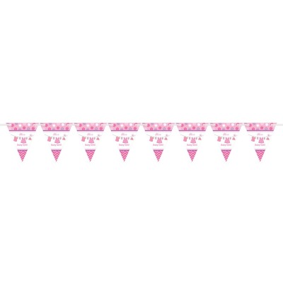 Vlajočky baner Baby Girl