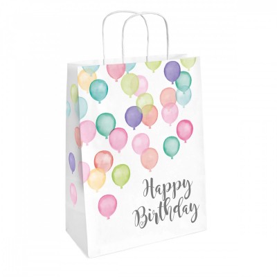 Darčekové tašky pastelové balóny