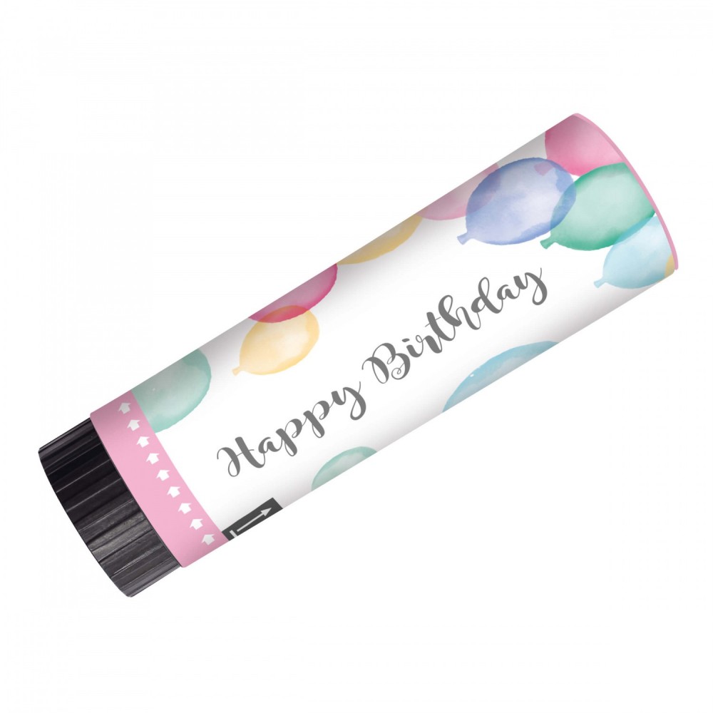 Vystreľovacie konfety Happy birthday Vystreľovacie konfety Happy birthday