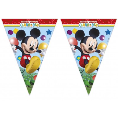 Vlajkový banner playful Mickey Mouse