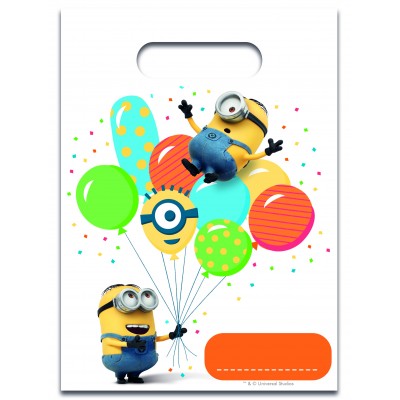 Tašky na party Minions balloons