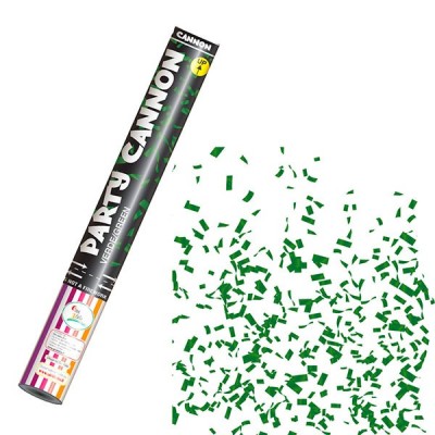 Vystreľovacie konfety zelené
