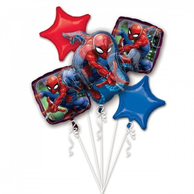 Buketa fóliových balónov Spider-Man