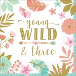 Servítky Bohemian young Wild and three