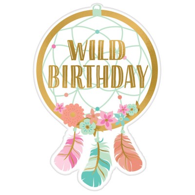 Pozvánky Bohemian Wild Birthday