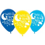 Latexové balóny Spiaca hviezdička 27,5 cm