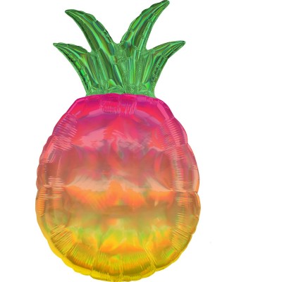 Fóliový holografický supershape balón ananas