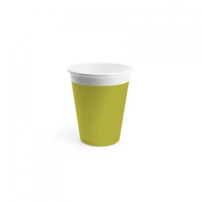 ECO poháre limetková zelená