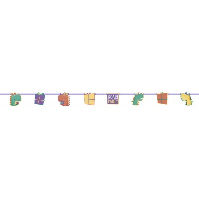 Baner Party Dinosaur