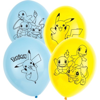 Latexové balóny Pokemon