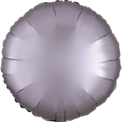Fóliový balón Satin Luxe béžovo šedá guľatý