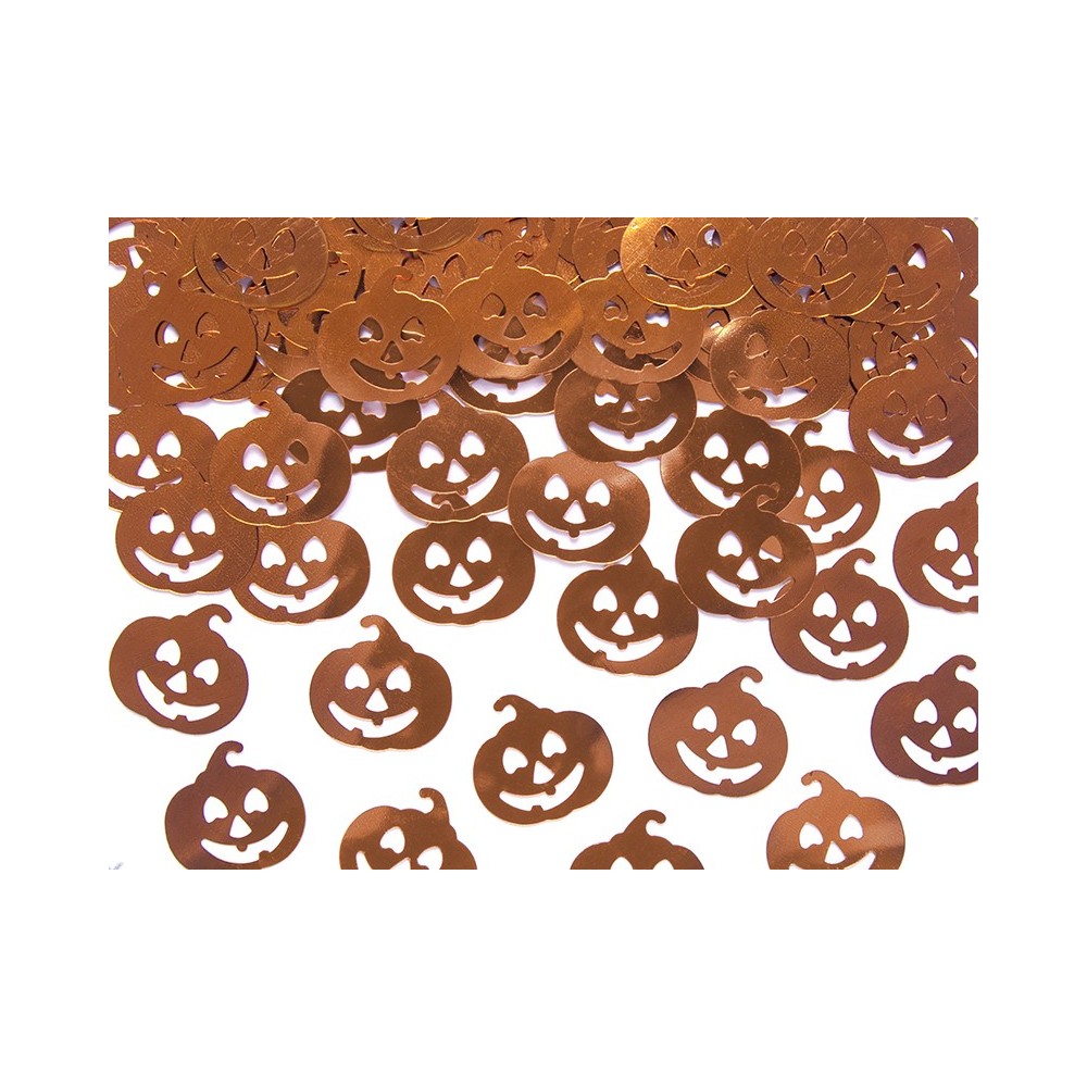 Konfety metalické Halloween tekvica Konfety metalické Halloween tekvica