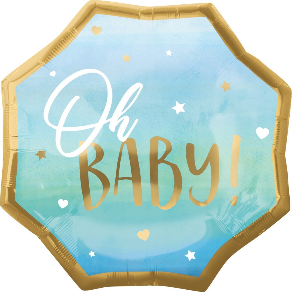 Fóliový balón SuperShape Oh Baby boy Fóliový balón SuperShape Oh Baby boy