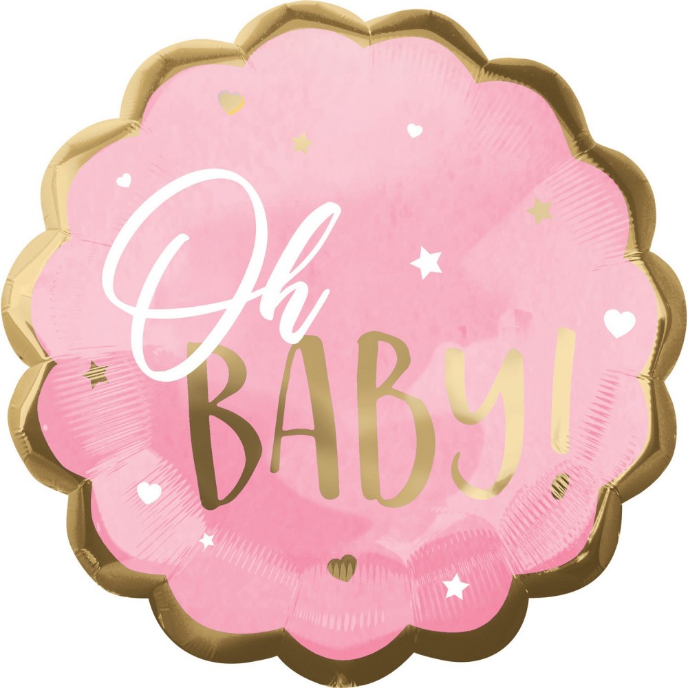 Fóliový balón SuperShape Oh Baby girl Fóliový balón SuperShape Oh Baby girl