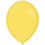 Dekoračný latexový balón zlato žltý 35 cm