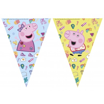 Vlajkový banner Peppa Pig