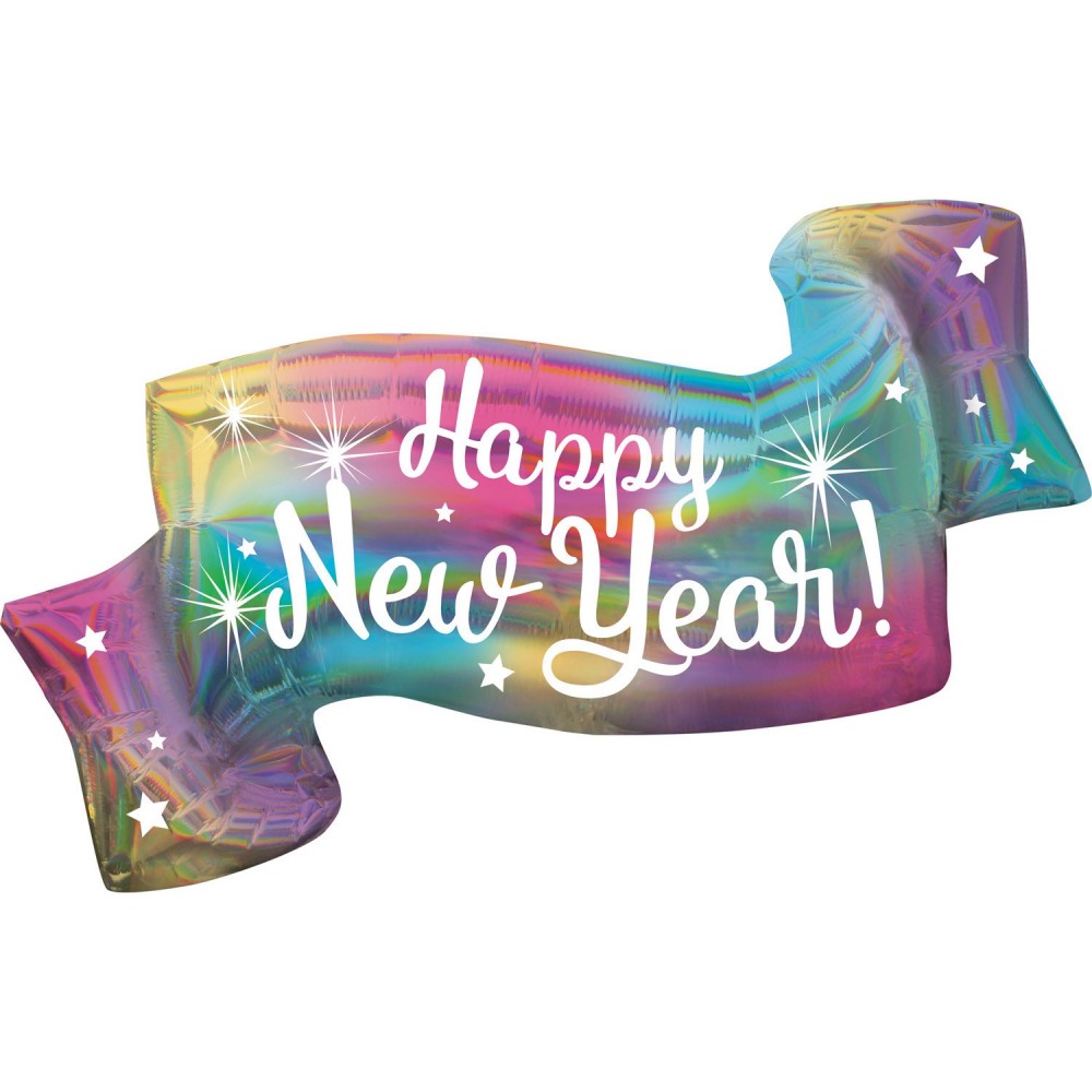 Fóliový balón supershape Happy New Year