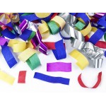 Vystreľovacie konfety farebné 60 cm