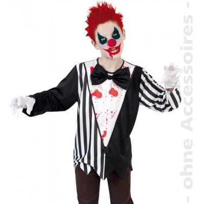 Chlapčenský kostým - Halloween klaun 6-10 rokov