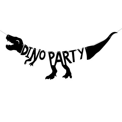 Baner dinosaur Dino party