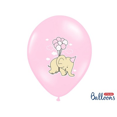 Latexové balóny sloníkové ružové 30 cm