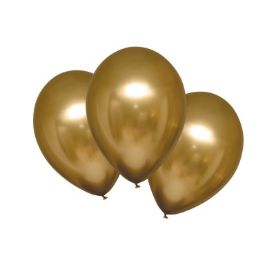 Latexové balóny satin luxe zlaté