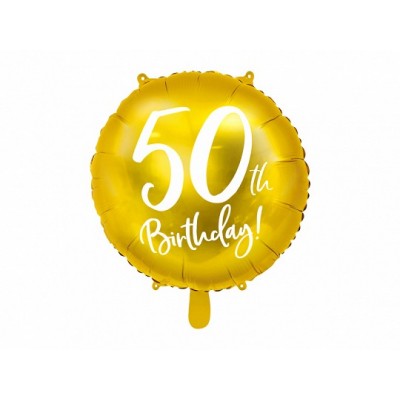 Fóliový balón 50 narodeniny