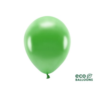 Latexové ECO Balóny metalické zelená tráva