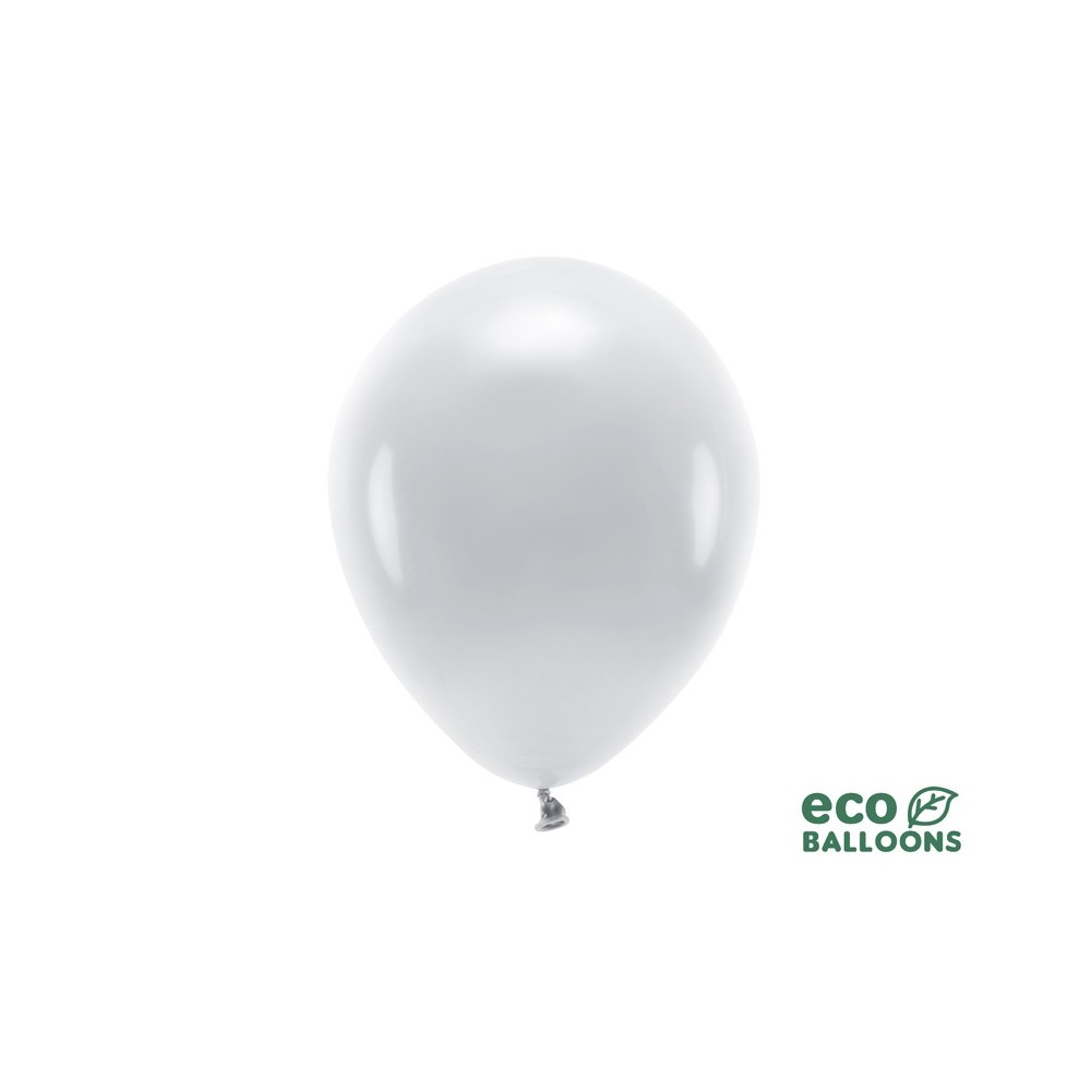 Latexové ECO Balóny pastelové šedé