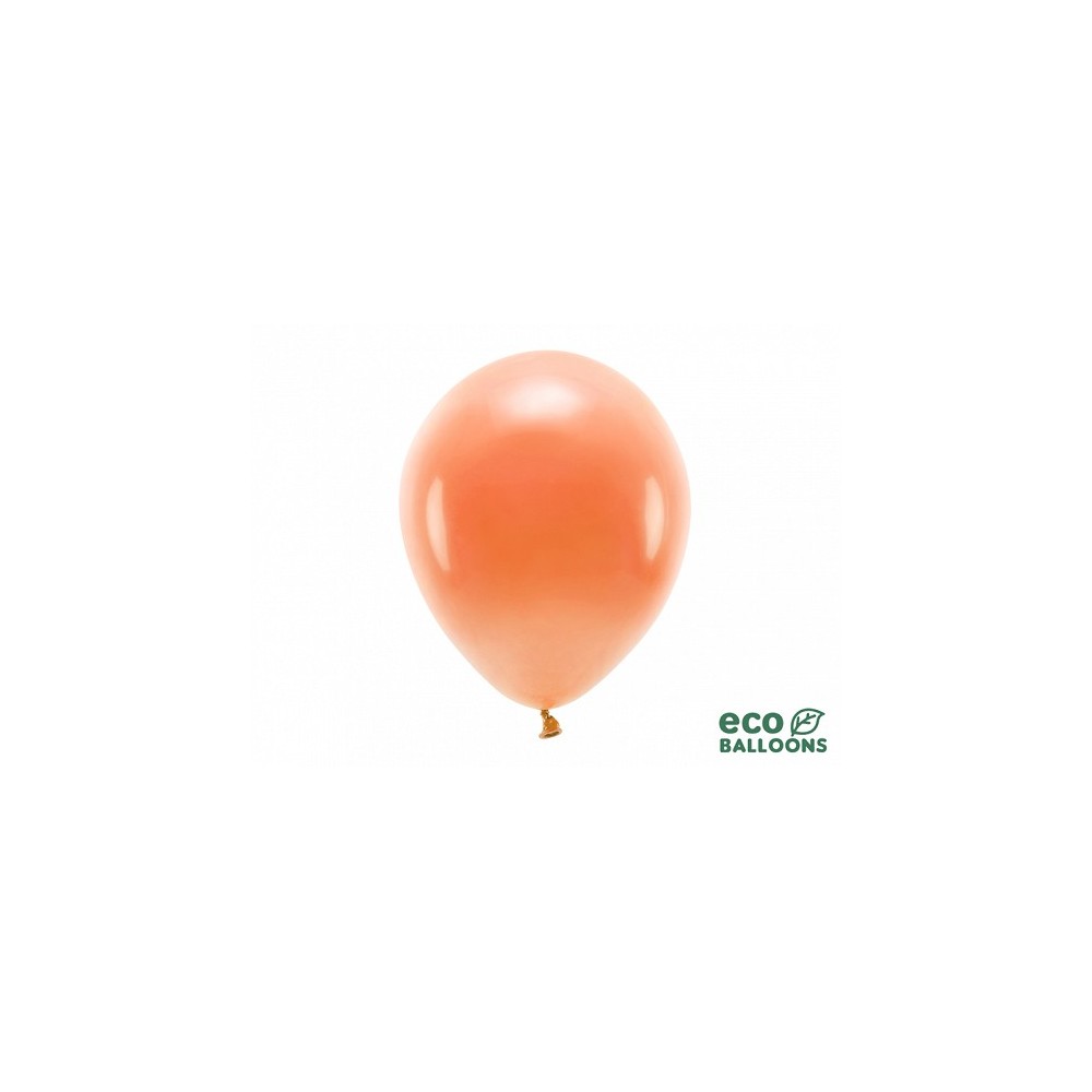 Latexové ECO Balóny pastelové oranžové