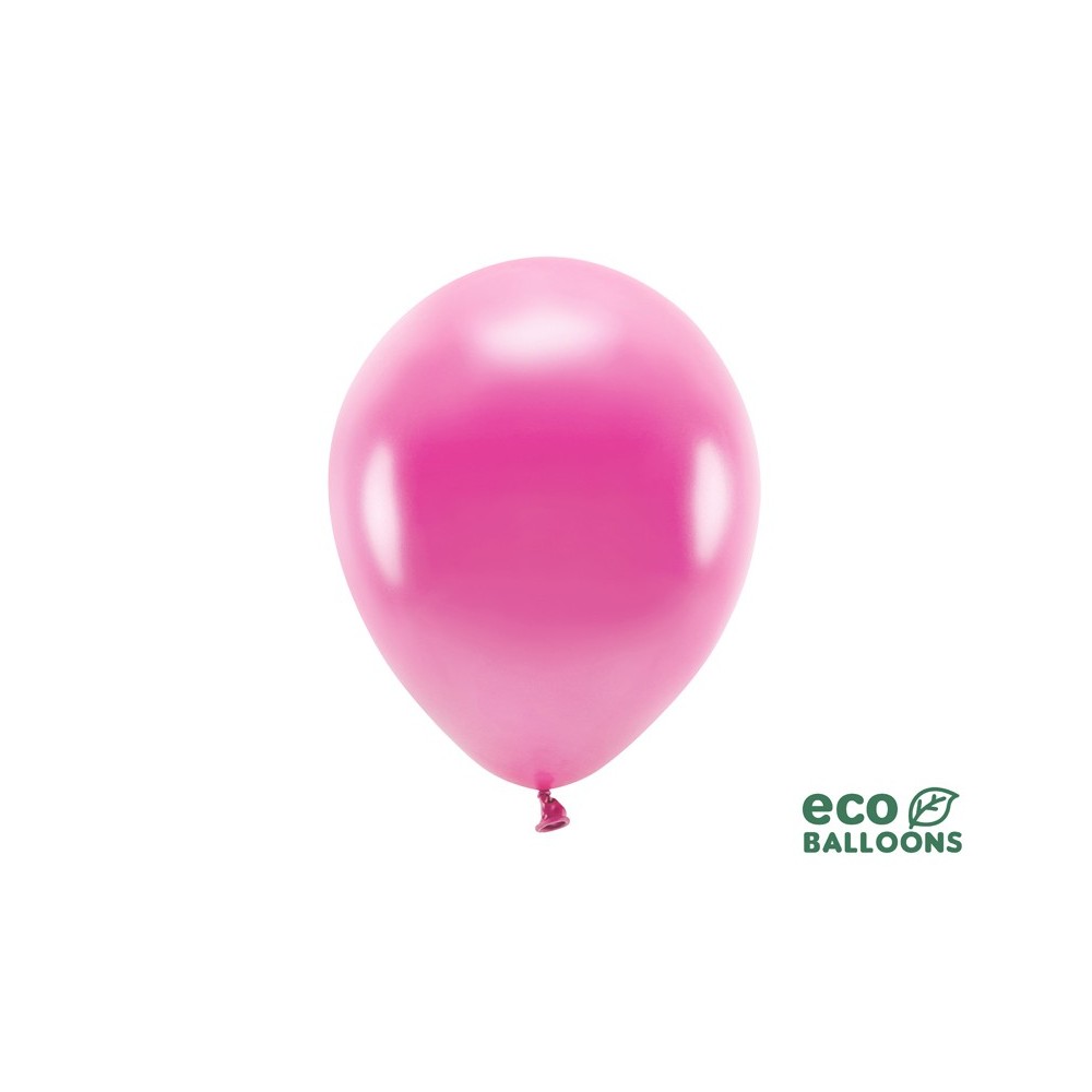 Latexové ECO Balóny metalické ružové