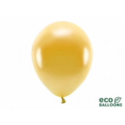 Latexové ECO Balóny metalické zlaté