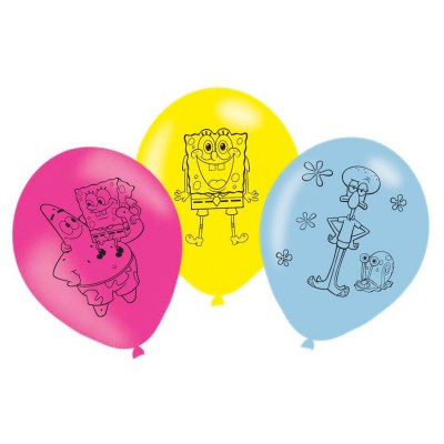 Latexové balóny SpongeBob