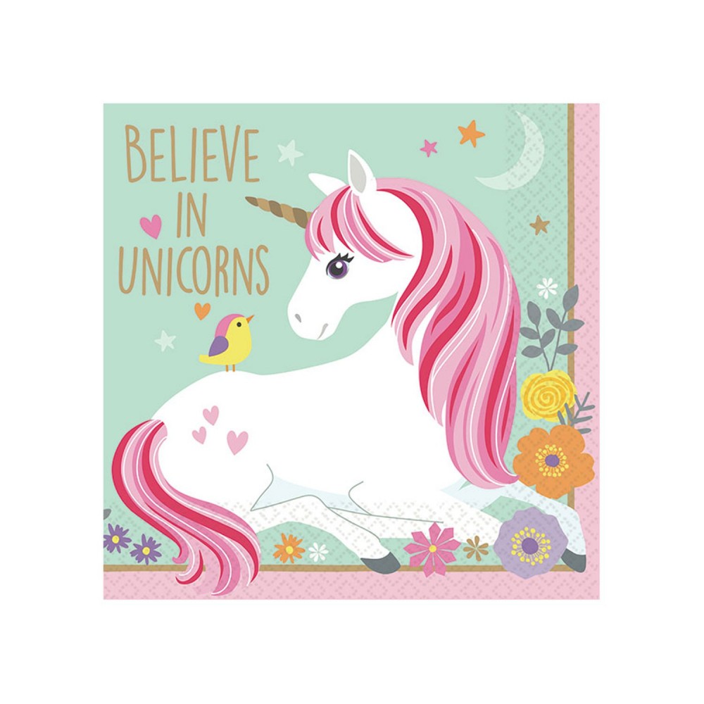 Servítky malé Believe in Unicorns